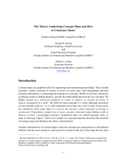 Constructing Good Concept Maps