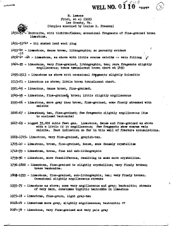 R. LemOIUIl Fitch, et 81 (DOH) . . Lee County. Va. (Samples exa