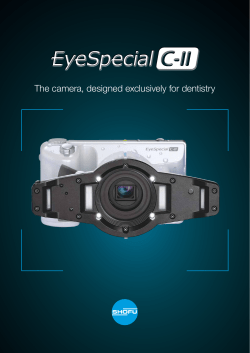 The camera, designed exclusively for dentistry