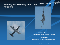 Wayne Roberts - Planning and Executing Air