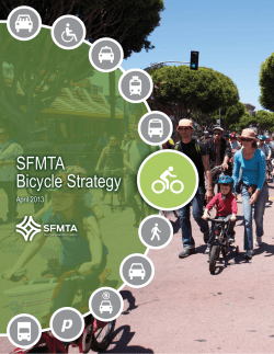 SFMTA Bicycle Strategy - San Francisco Municipal Transportation