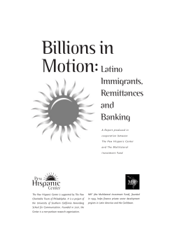 Billions in Motion - Inter-American Development Bank