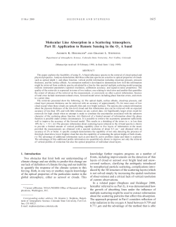 Molecular Line Absorption in a Scattering Atmosphere. Part II
