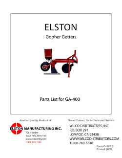 ELSTON - Wilco Distributors