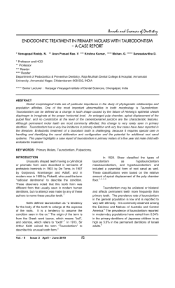 PDF - Annals and Essences of Dentistry