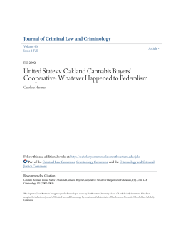 United States v. Oakland Cannabis Buyers` Cooperative: Whatever