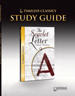 SG-Scarlet Letter.indd - Saddleback Educational Publishing