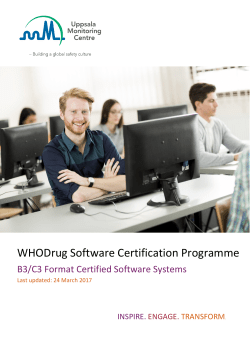 B3 and C3 Format Certified Software Systems