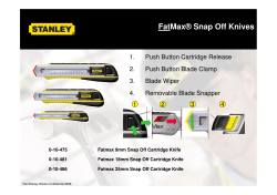 FatMax&reg; Snap Off Knives