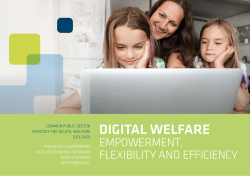Digital Welfare Strategy