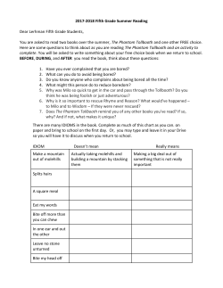 5th Grade - Lehrman Community Day School