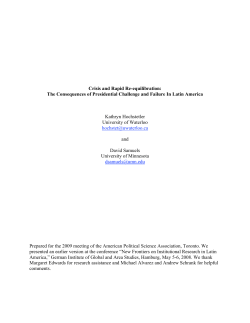 Hochstetler and Samuels CP revised 7 9 09