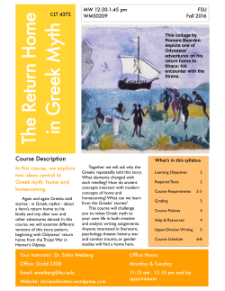 CLT 4372 Syllabus UDW Revised - FSU | Liberal Studies