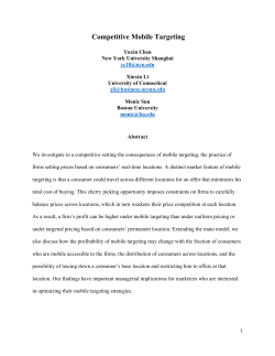 Competitive - Fox School of Business