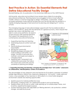 Best Practice in Action: Six Essential Elements that
