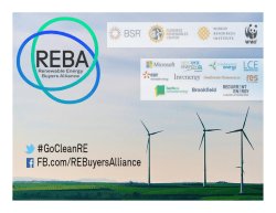 Fireside Chat PDF - Renewable Energy Buyers Alliance