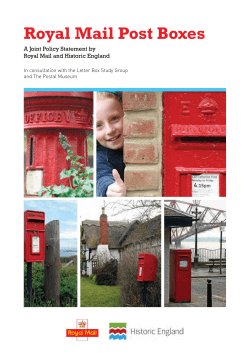 Royal Mail Post Boxes