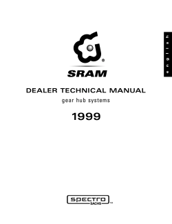 DEALER TECHNICAL MANUAL