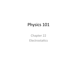 14 Electrostatics