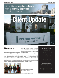Newsletter Autumn 2016 Here