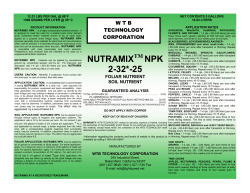 nutramix npk 2-32*-25