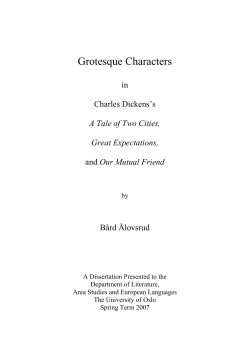 Grotesque Characters