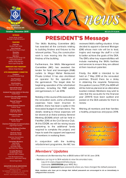 President`s Message - Singapore Khalsa Association