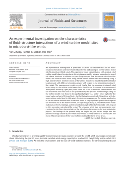 An experimental investigation on the