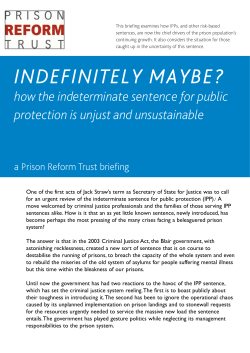IPP final.qxp - Prison Reform Trust