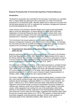 Paper 8.3 Braemar Pockmarks Site