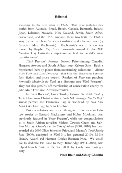 Editorial and Contents