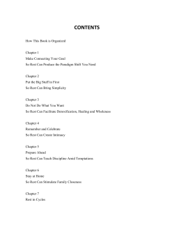 CONTENTS - Books by Paul Eberhard