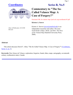 Series B, No.5 Commentary to "The So