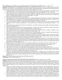 19th Century Comps Notes