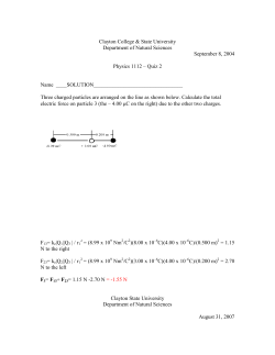 Department of Natural Sciences