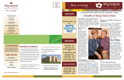 BIRTHDAYS - Primrose Retirement Communities