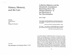 Collective Memory and the Nineteenth Amendment