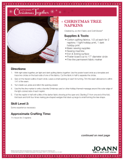 ChrisTMAs TrEE NApKiNs
