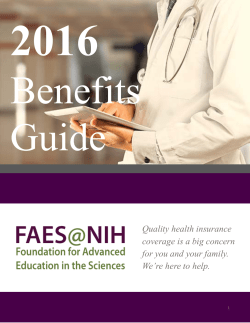 Quality health insurance coverage is a big concern for you and your