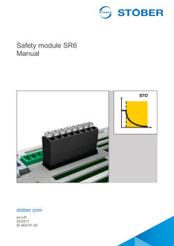 Safety module SR6