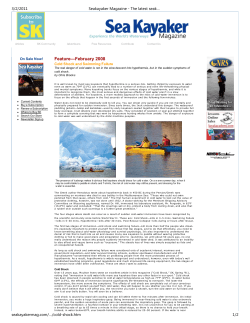 Cold Shock and Swimming Failure