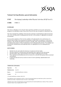 SCQF level 5
