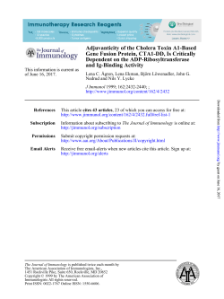 and Ig-Binding Activity Dependent on the ADP