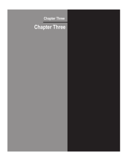 Chapter Three