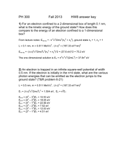 hw8 solutions - Inside Mines