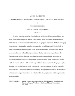 AN AGE-OLD DEBATE: COMPARING REPRESENTATIONS OF