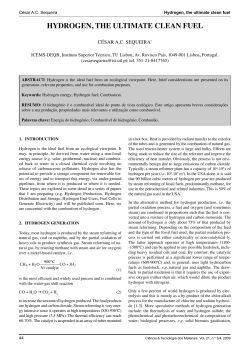 hydrogen, the ultimate clean fuel