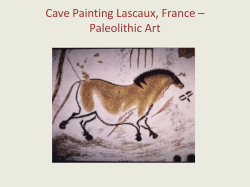 Cave Painting Lascaux, France &ndash; Paleolithic Art