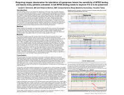 Requiring oxygen desaturation for tabulation of hypopneas lowers