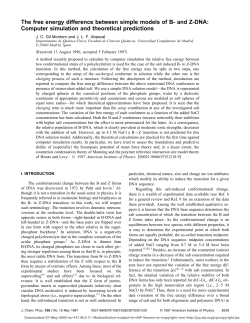 The free energy difference between simple models of